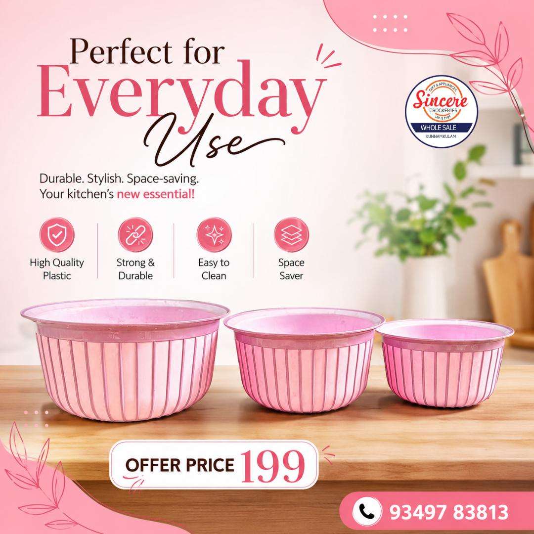 PLASTIC BOWL SET - Image 2