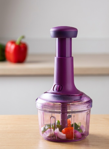 SUPER MOM PUSH & CHOP CHOPPER 2 IN 1