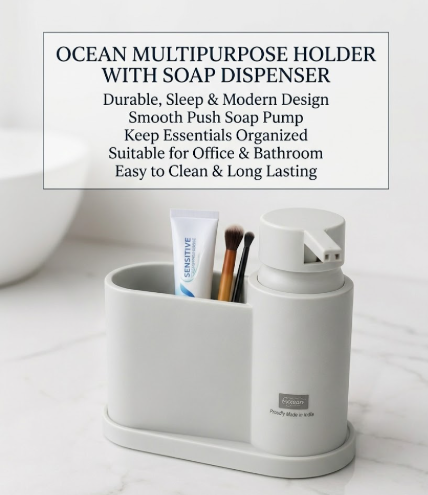 MULTIPURPOSE HOLDER WITH SOAP DISPENSER - Image 2