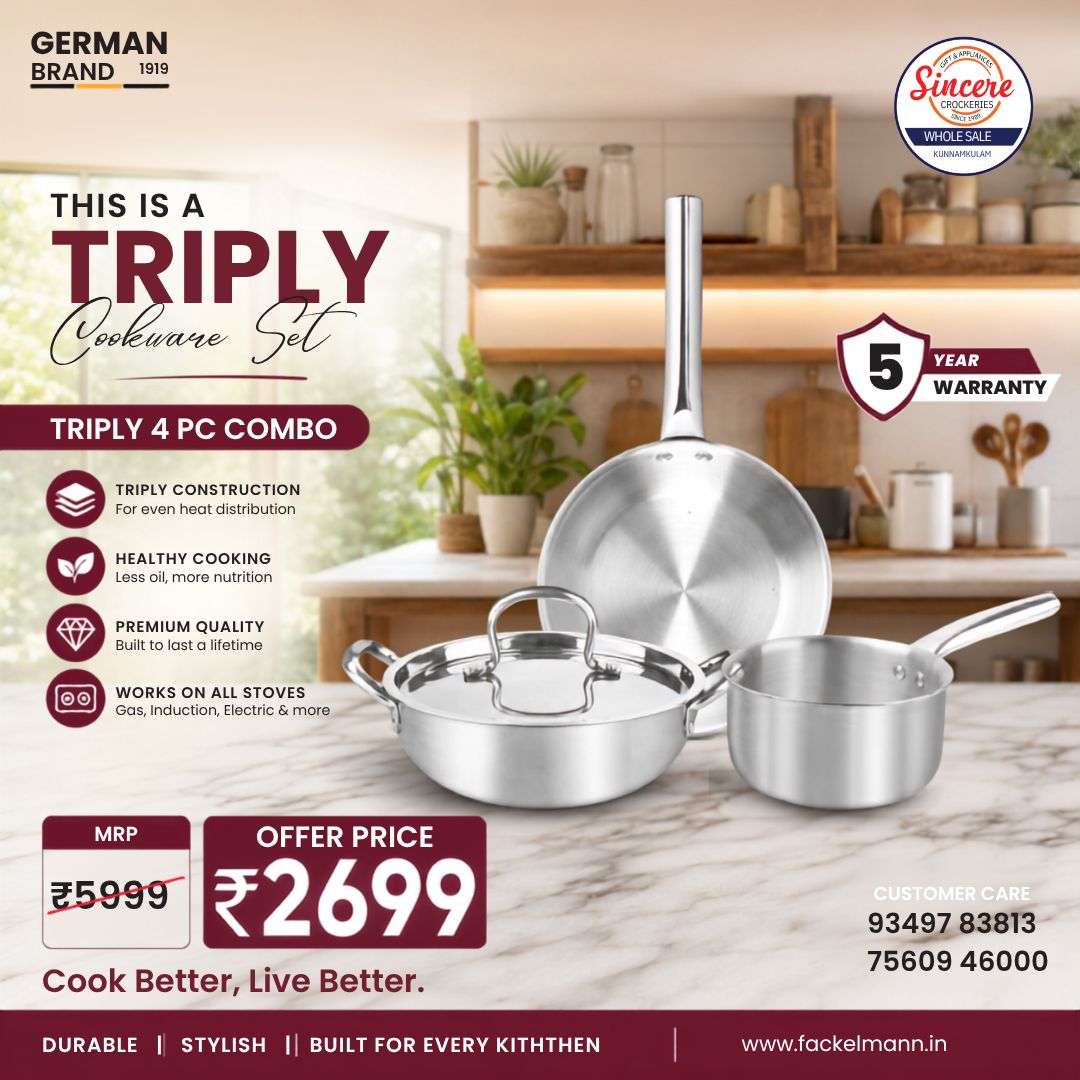 TRIPLY COOKWARE SET - Image 2