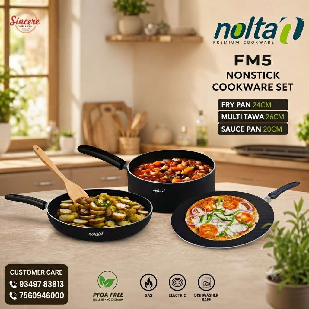 NOLTA FM5 NONSTICK COOKWARE SET