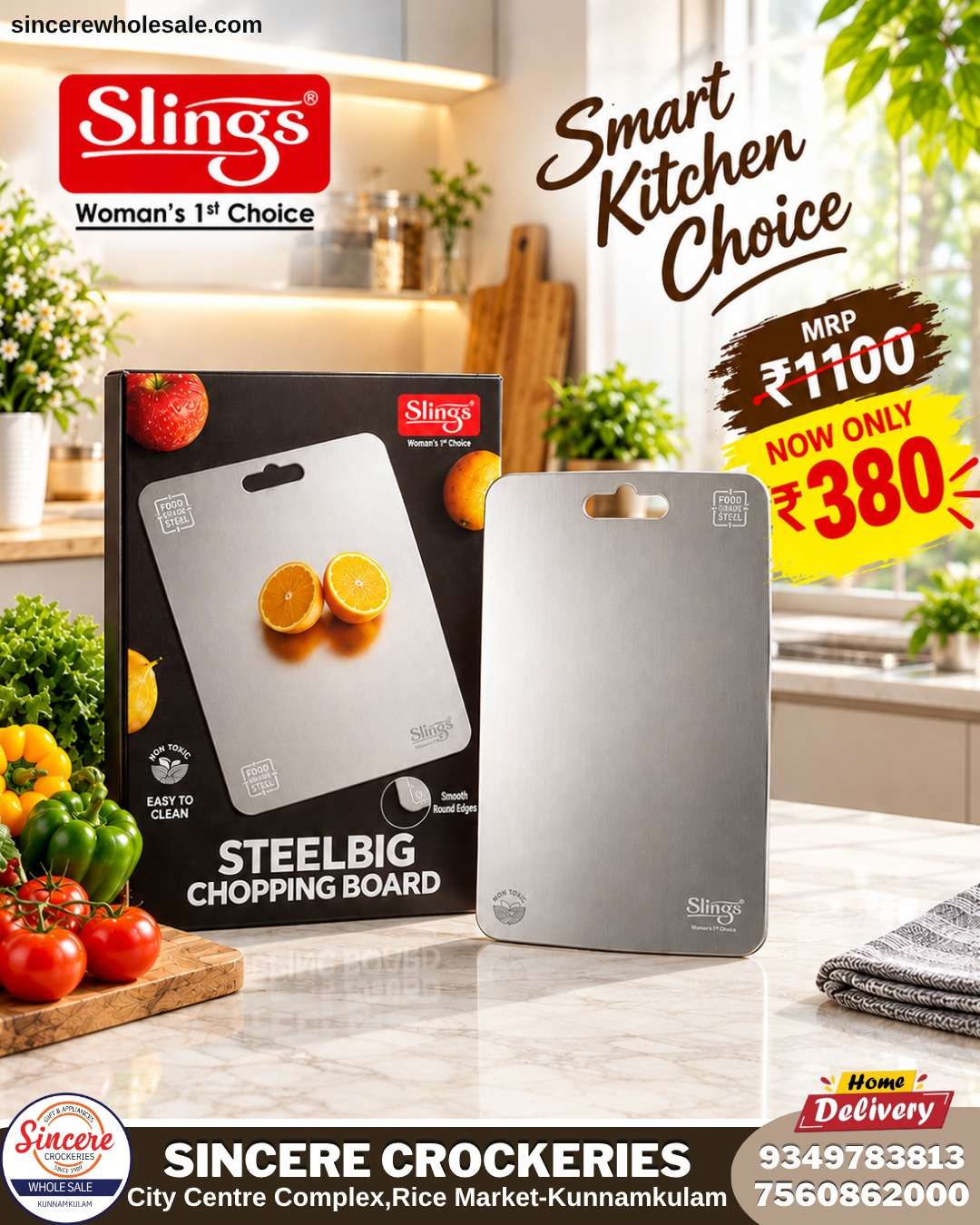 STEEL CHOPPING BOARD